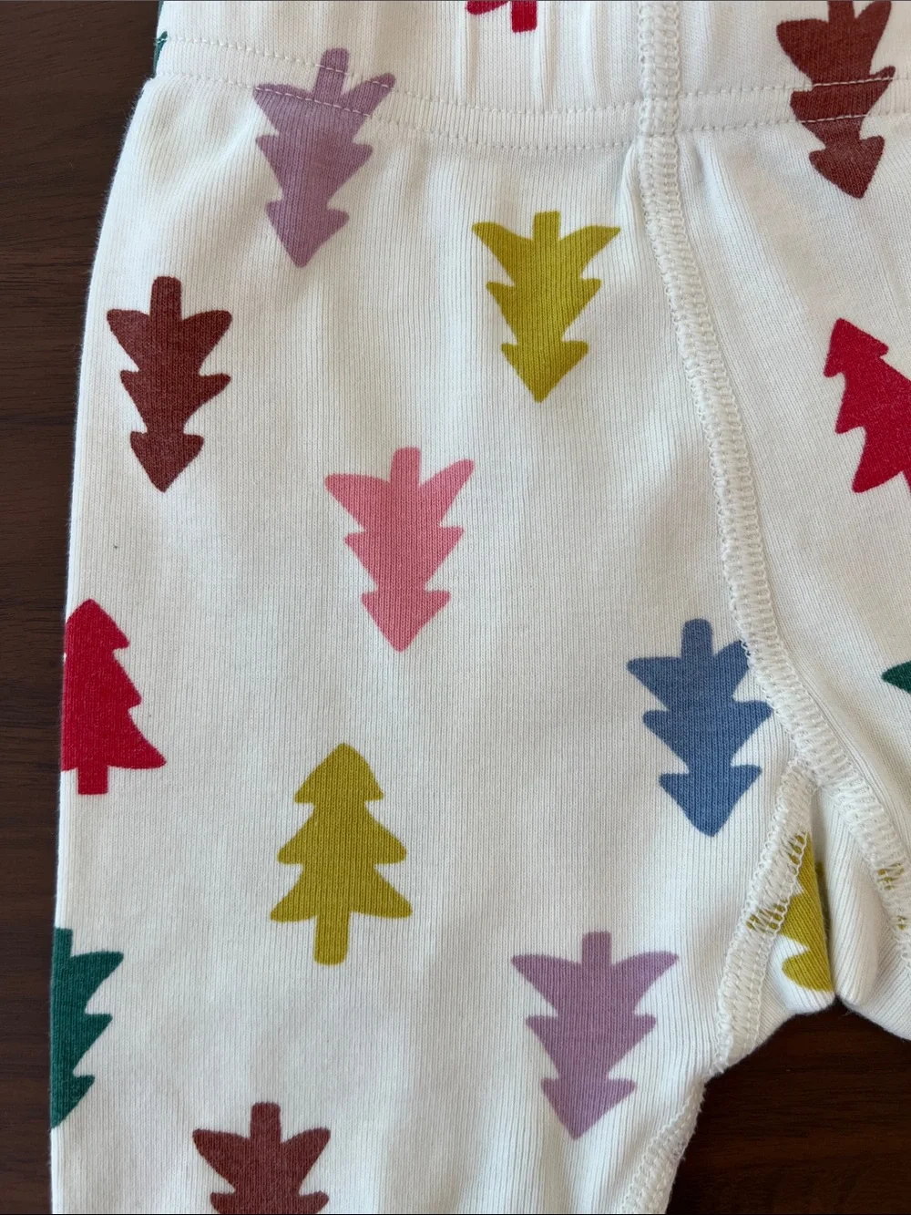 Hanna Andersson Toddler Christmas Pajamas with Multi-Color Tree Print, 18-24  mo